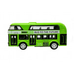 Poschodový autobus s napínacím pohonom